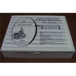 1928 Indian Prince wire harness with Dash at handlebars V6872YX