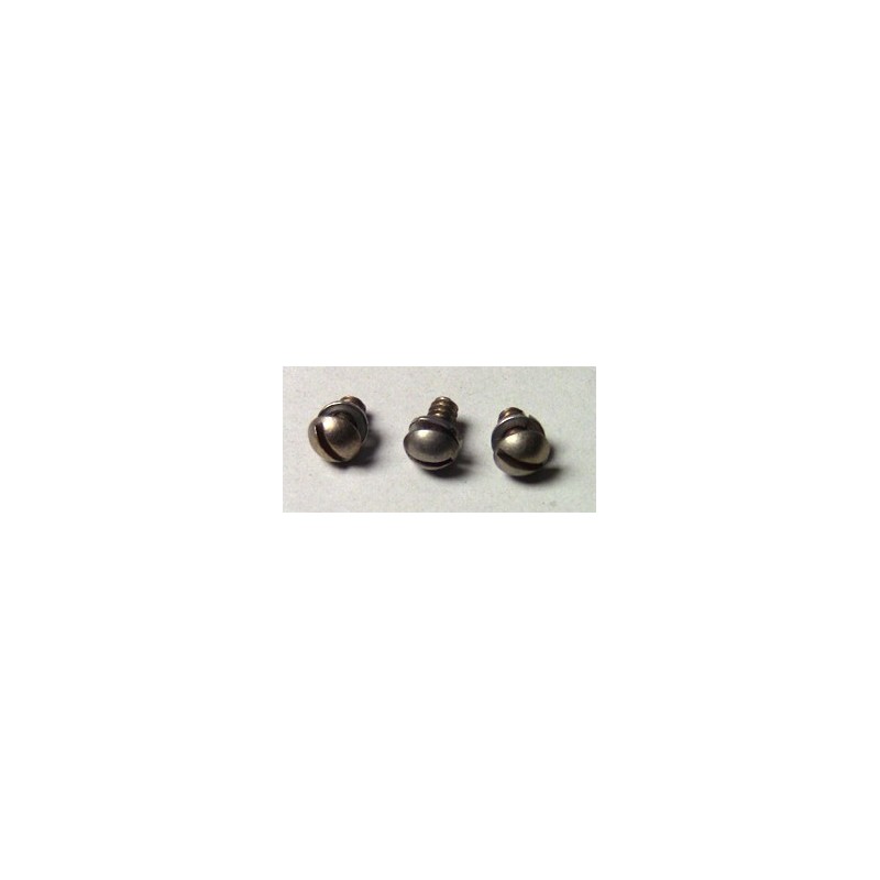 G4 Indian Prince Wheeler Schebler Model G carburetor bowl lid lock screws. oval head type