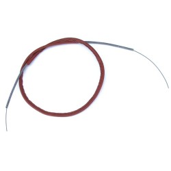 Handle bar grip control magneto wire,casing and leather cover