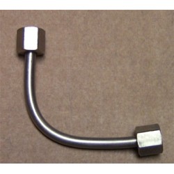 25B152X Indian Prince automatic oiler outlet tube with union nuts 1925 to 1927