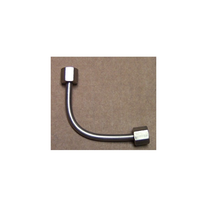 25B152X Indian Prince automatic oiler outlet tube with union nuts 1925 to 1927