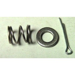 Air intake shutter shaft and lever spring,washer and cotter pin.