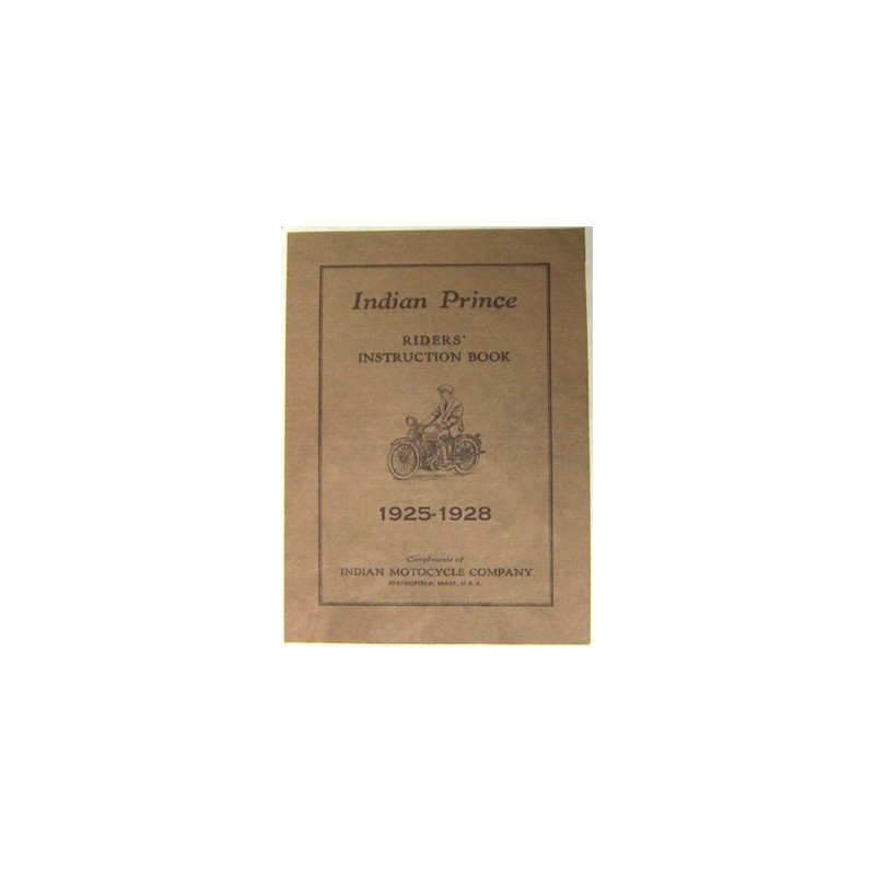 Indian Prince Riders Manual